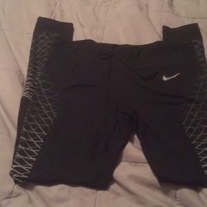 Nike running tights size large